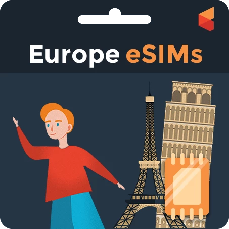 Buy Your Europe eSIMs in New Zealand - Best Prepaid Sim for Europe eSIMs Travel