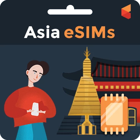 Buy Your Asia eSIMs in New Zealand - Best Prepaid Sim for Asia eSIMs Travel