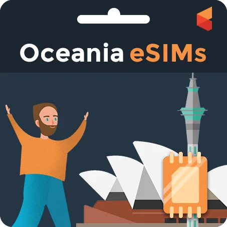 Buy Your NZ / Australia / Fiji eSIMs in New Zealand - Best Prepaid Sim for NZ / Australia / Fiji eSIMs Travel
