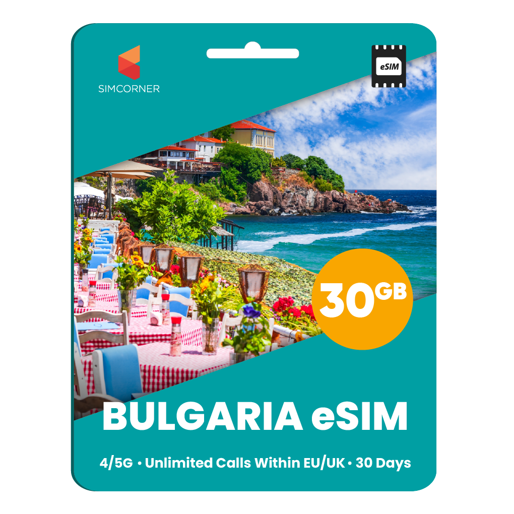 [eSIM] Bulgaria eSim Card (30GB) - SimCorner