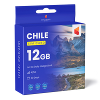 Chile Data SIM Card(12GB) | SimCorner