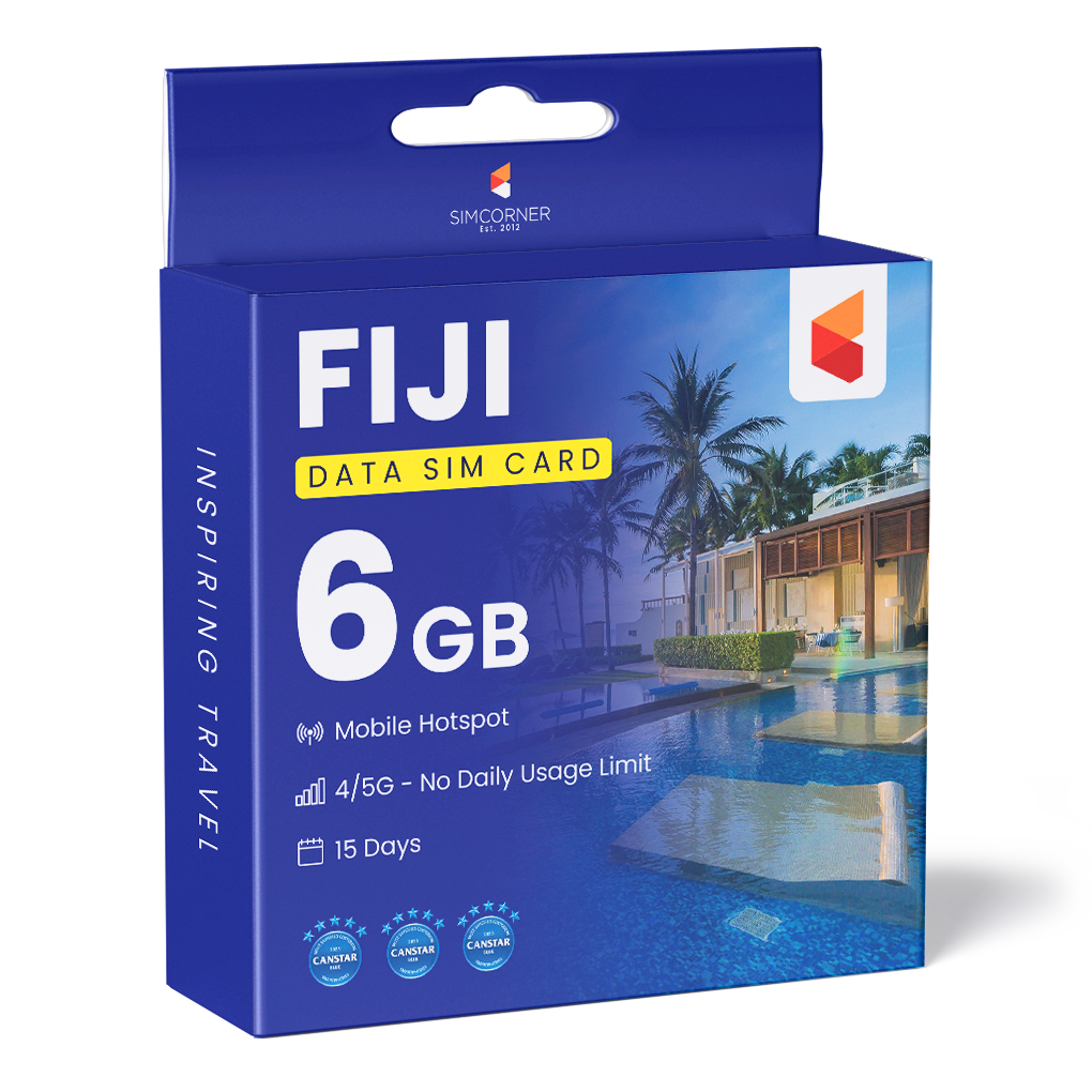 Fiji Data SIM Card (15 Day - 6GB)