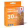 France & European Sim Card (30GB)