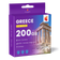 Greece Travel Sim Card 200GB