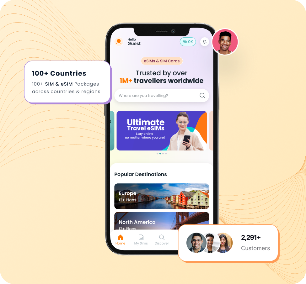 SimCorner App Interface