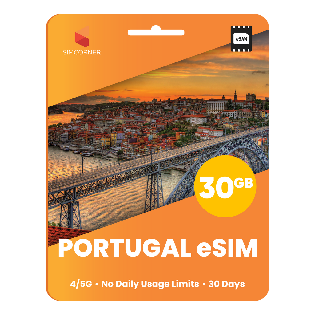 Portugal eSIM: 30GB - 30 Days