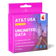 AT&T Unlimited Data SIM USA (25GB Canada, Mexico)