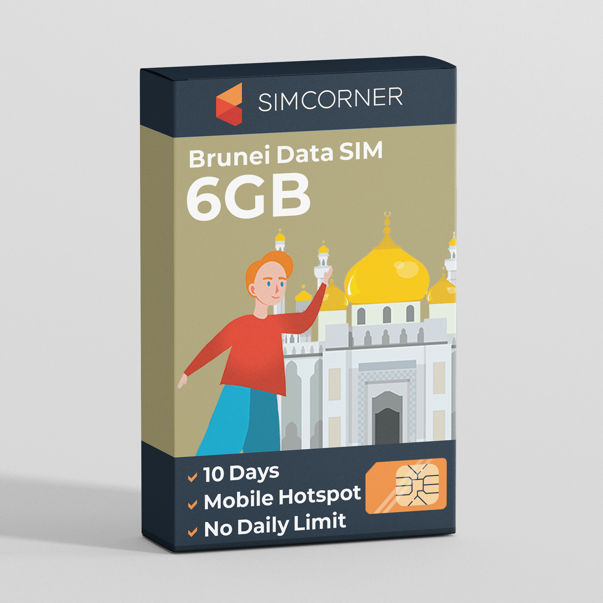 Brunei Data SIM Card (10 day - 6GB)