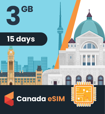 Canada eSIM: 3GB - 15 Days