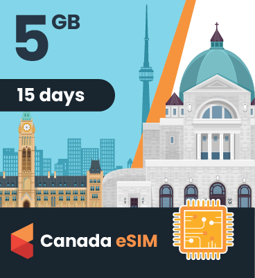 Canada eSIM: 5GB - 15 Days