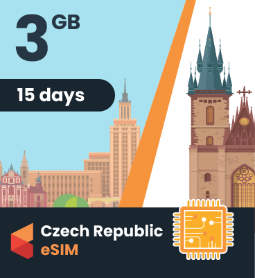 Czech Republic eSIM: 3GB - 30 Days