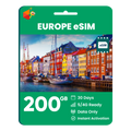 [eSIM] Europe Data eSIM (200GB)