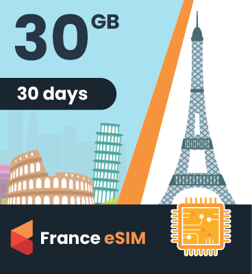 France eSIM: 30GB - 30 Days