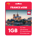 France eSIM: 1GB - 7 Days