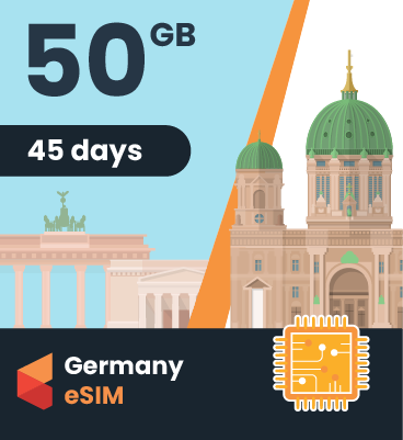 Germany eSIM: 50GB - 45 Days