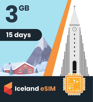 Iceland eSIM: 3GB - 15 Days