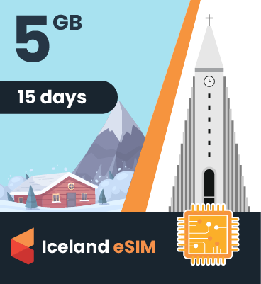 Iceland eSIM: 5GB - 30 Days