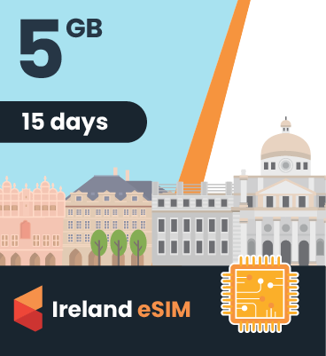 Ireland eSIM: 5GB - 30 Days