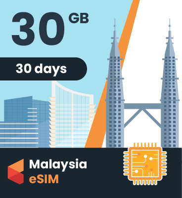 Malaysia eSIM: 30GB - 30 Days