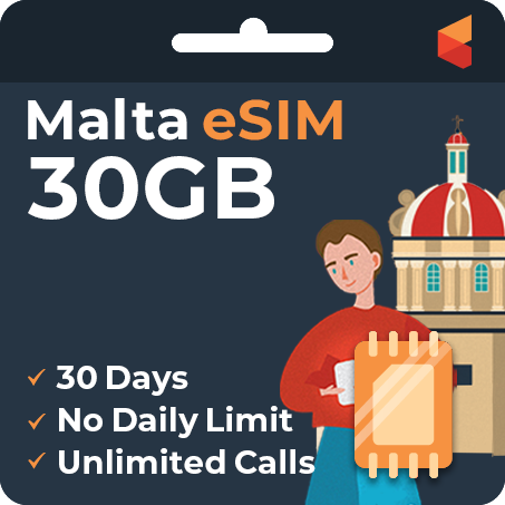 [eSIM] Malta eSim Card (30GB)