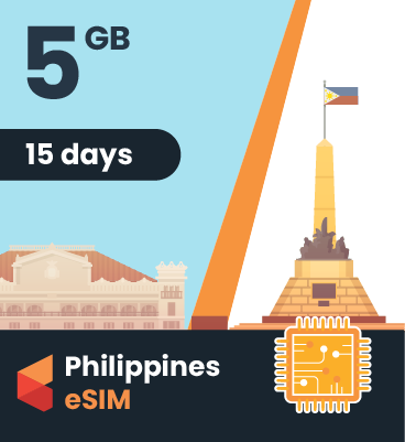 Philippines eSIM: 5GB - 15 Days