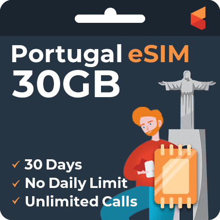 [eSIM] Portugal eSim Card (30GB)
