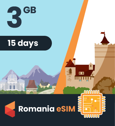 Romania eSIM: 3GB - 15 Days