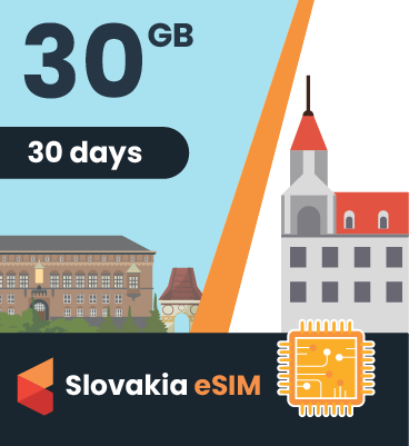 Slovakia eSIM: 30GB - 30 Days