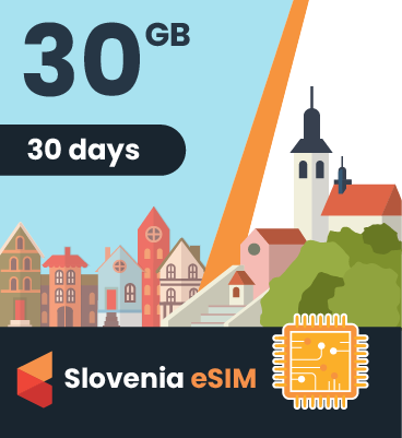 Slovenia eSIM: 30GB - 30 Days