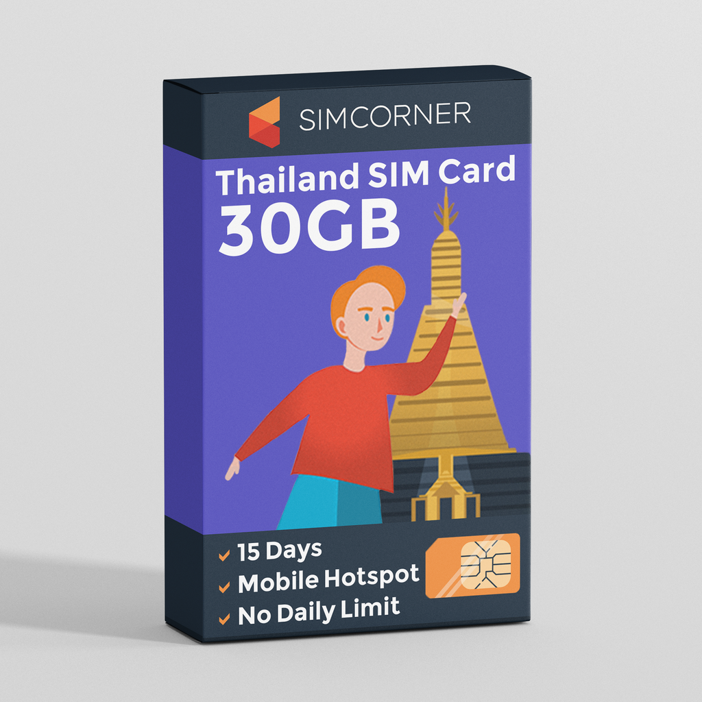 Thailand Sim Card - 30GB (AIS)