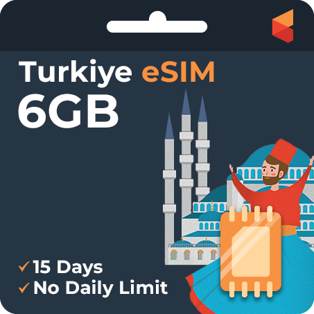 [eSIM] Turkiye Data eSIM (6GB - 15 Days)