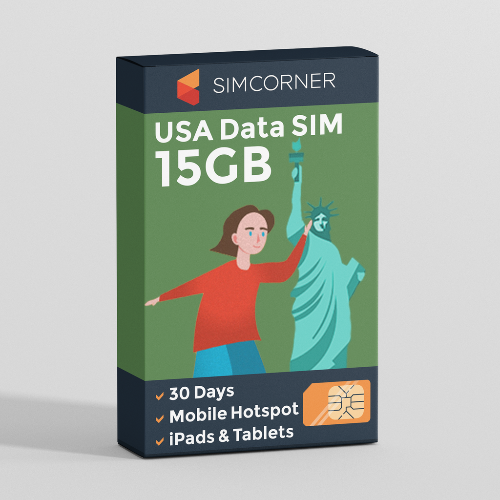 USA Data Only Sim (iPad/Tablet)