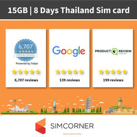 Thailand Travel Sim Card - 15GB (AIS)  - SimCorner New Zealand